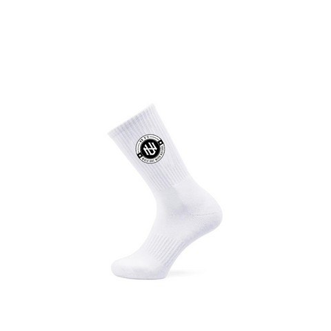 White Sports Socks