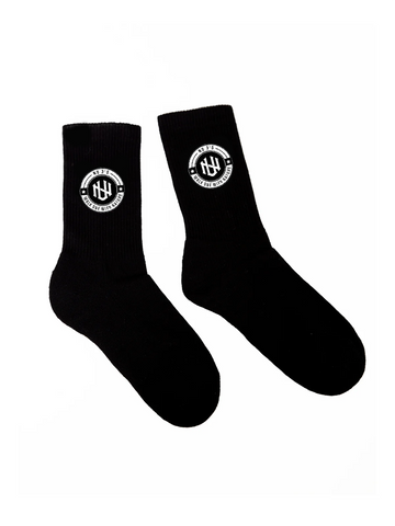 Black Sports Socks
